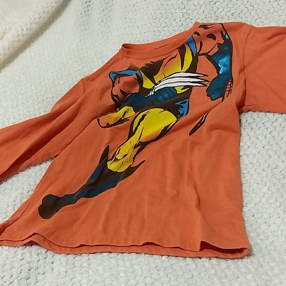 Wolverine orange long sleeve t